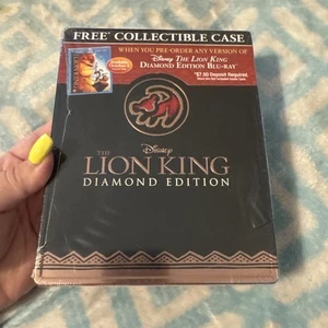 Disney Lion King Diamond Edition Best Buy Exclusive Blu-Ray Steelbook CASE ONLY - Picture 1 of 7