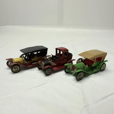 Lot Of 3 VTG Matchbox Lesney Models Of Yesteryear Miniature Toy Cars England - Image 1 of 4
