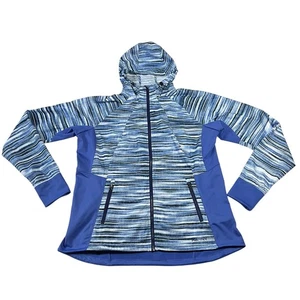 Marmot Muse Stripe Windbreaker Jacket Size X-Large Outerwear Colorful Rain Hike - Picture 1 of 13