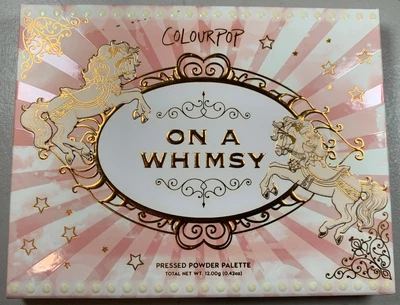New In Box ColourPop On A Whimsy Eyeshadow Pressed Powder Palette 12 Colors  NIB - Image 1 of 4