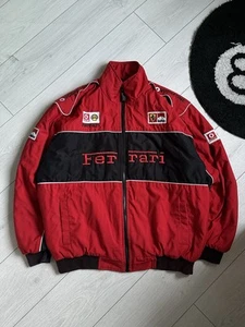 Ferrari Bomber Jacket Racing Very Rare Vintage 1999 Vodafone Marlboro Shell - Picture 1 of 13