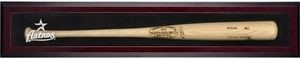 Astros Logo Mahogany Framed Single Bat Display Case - Picture 1 of 1