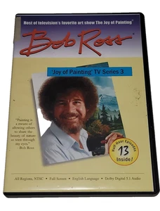 Bob Ross: The Joy of Painting TV Series 3 (3-DVD Set, 2007) 13 Episodes OOP - Bild 1 von 3