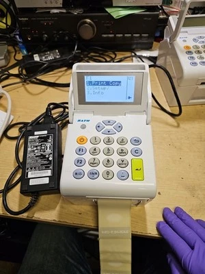 SATO TH208 Portable Label Printer USB Thermal Standalone Unit/PSU- Working(REF 3 - Image 1 of 4