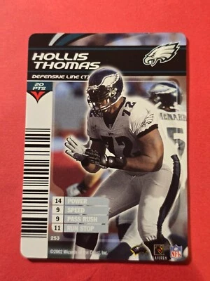 2002 NFL Showdown #253 Hollis Thomas, cd1 - Image 1 of 3