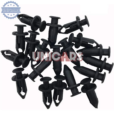 100x 8mm Fender Clips Body Rivets Push Pin for ATV HONDA TRX300EX 450R Rancher - Image 1 of 4