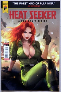 Heat Seeker Gun Honey Series #3A - Titan Comics - Charles Ardai - Ace Continuado - Picture 1 of 2