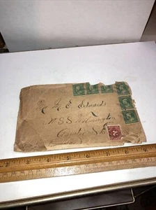 Stamped and addressed envelope vintage - Picture 1 of 10