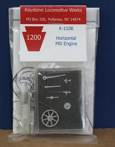 Keystone Locomotive Works K-1106 O Scale Horizontal Mill Engine Kit NIB - Picture 1 of 1