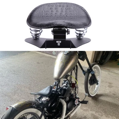 Alligator Solo Seat 3" Spring Bracket For Harley Davidson Street / Super Glide - Image 1 of 4