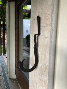 Schneefanghaken für Rundholzbalken Gebirgsschneefanghaken Unikate - Bild 1 von 9