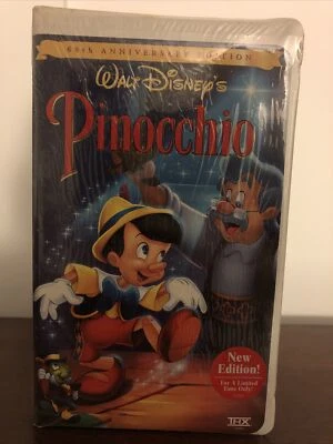 Disney Pinocchio (60th Anniversary Ed) Gold Collection VHS. ISBN 0-7888-1955-0 - Image 1 of 3