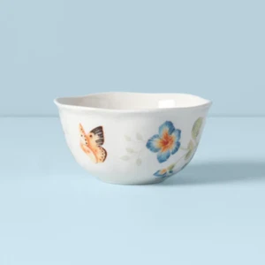 Ciotole da dessert Lenox Fine China BUTTERFLY MEADOW - Set di quattro N/O - Foto 1 di 5