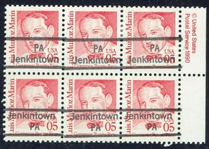 1987 5c Great Am w/precancel ERROR f/JENKINTOWN PA(2173-841) State OVER town - Picture 1 of 1