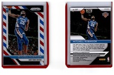 18/19 2018/19 Prizm Red White Blue Rookie #227 Mitchell Robinson Knicks