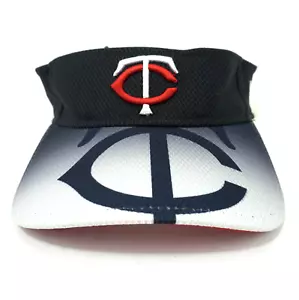 MLB Minnesota Twins Adult Visor Cap Hat Multi Colors Baseball New Era Adjustable - Picture 1 of 9