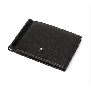 Montblanc Meisterstück Cuero Para hombres 6CC Cartera Monedero Portatarjetas Clip para Dinero - Imagen 1 de 6