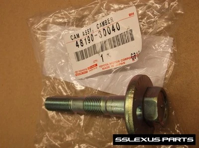 Lexus GS300 GS400 GS430 IS300 SC430 (1998-2010) OEM Rear Suspension CAMBER BOLT - Image 1 of 2