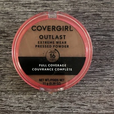 Covergirl Outlast Extreme Wear Pressed Powder #870 Toasted Almond Full Coverage - Image 1 of 4