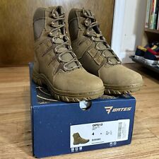 Bates E05580 8" Maneuver Hot Weather Safety Boots - Size 4 - Coyote Tan
