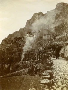 View of Nice the Eights France Old Snapshot Photo 1900 - Picture 1 of 3
