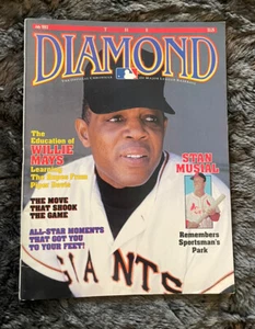 MLB The Diamond Magazine - Willie Mays - Juli 1993 - Top Zustand - Bild 1 von 3