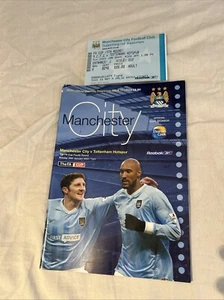 Manchester City V Tottenham Hotspur Match Programme FA Cup 25/01/04 - Picture 1 of 3