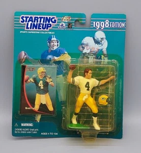 Figura y tarjeta de Brett Favre Green Bay Packers 1998 alineación inicial patio 2016 - Imagen 1 de 10