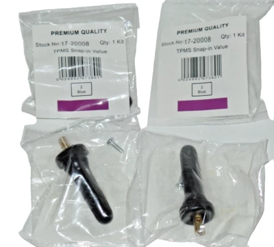 4 TPMS VALVE STEMS 20008 Fits: CHEVROLET BUICK GMC CADILLAC - Image 1 of 4
