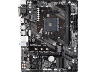 GIGABYTE GA-A320M-S2H  AM4 AMD A320 SATA 6Gb/s  HDMI Micro ATX AMD Motherboard - Image 1 of 4
