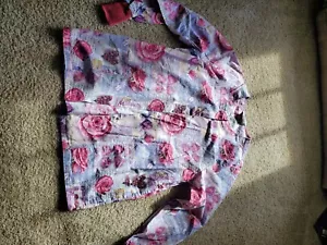 Cherokee Lab Coat Size Medium Be MIne - Picture 1 of 1