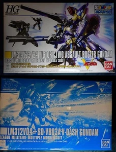 1/144 HGUC V2 Assault Buster &V Dash Gundam Clear Color Plastic model - Picture 1 of 5