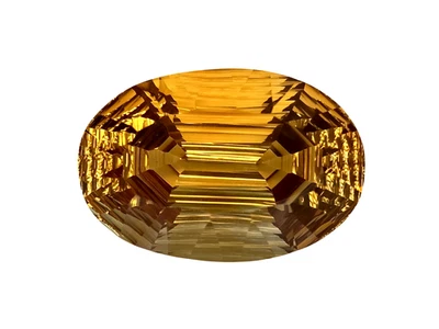 76.61CTS  YELLOW NATURAL CITRINE OVAL SHAPE LOOSE GEMSTONES   SEE VIDEO - Image 1 of 3