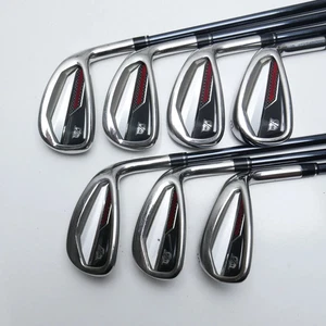 Used Wilson Dynapower Steel Iron Set / 5 - SW / A Flex - Picture 1 of 11