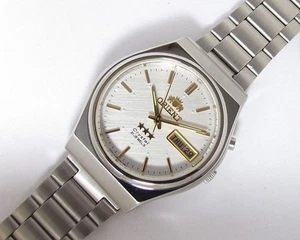 Vintage ORIENT Cristal 3 ESTRELLAS Hombres Automático Japón Reloj Pulsera... - Imagen 1 de 13