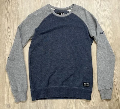 Fox Head Slim Fit Long Sleeve Sweatshirt Men’s Size S - Image 1 of 4