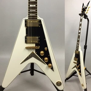DEAN Christian Martucci V Vintage White Used Electric Guitar 2021 - Picture 1 of 9
