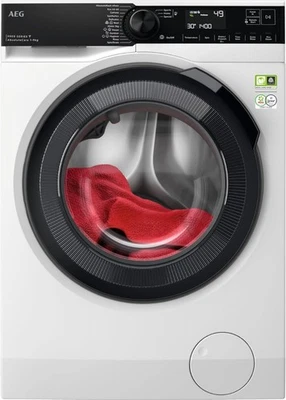 AEG LFR94946WS 9kg Washing Machine 9000 AbsoluteCare 1400 RPM A Rated White - Image 1 of 4