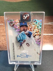 2022 Topps Pristine - Autographs Refractor #PA-MS Marcus Stroman 27/99 - Picture 1 of 2