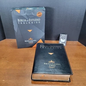 Biblia de Estudio Teologico Pastoral RV1960 con indice - Theological Study Bible - Bild 1 von 8