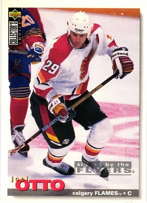 1995-96 Upper Deck Collectors Choice JOEL OTTO 88 Calgary Flames - Image 1 of 2
