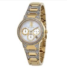 Wittnauer Women's WN4069 Quartz Chronograph Gold-tone Bracelet 32mm Watch