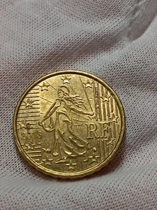 🇫🇷 2013 France, 10 Euro Cent, Paris, Brass, O/437 - Picture 1 of 2