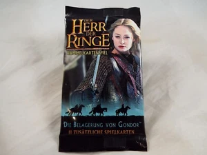 LORD OF THE RINGS CCG SIEGE OF GONDOR SEALED BOOSTER PACK OF 11 CARDS (German) - Picture 1 of 1
