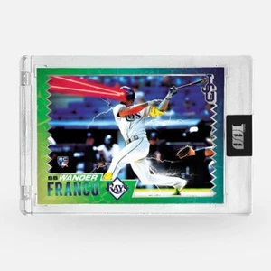 Topps Project 100 2022 ~ Wander Franco #19 Base Rc por John Geiger ~ Caja sellada /3999 - Imagen 1 de 4