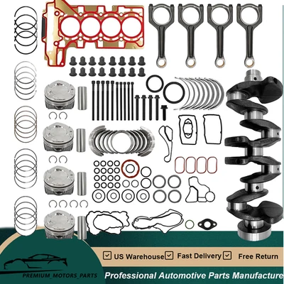 For BMW 125i 320i 328i 428i 528i X1 X3 12-17 N20 2.0 Engine Rebuild Overhaul Kit Foto 1 de 4