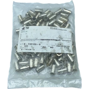 6-745129-9 TE Connectivity D Sub Connector Crimp Ferrule HDP-20 Series Qty:100 - Picture 1 of 1