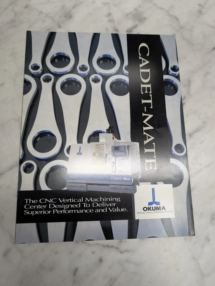 OKUMA CADET-MATE CNC ВЕРИКАЛЬНЫЕ СТАНКИ ЦЕНТР ПРОДАЖ ИНФОРМАЦИОННАЯ ЛИТЕРАТУРА - Изображение 1 из 1