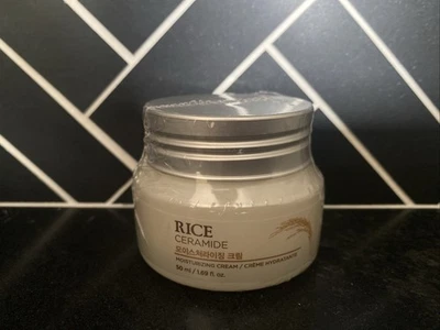 Crema Hidratante Ceramida Arroz THE FACE SHOP - 1,69 OZ/50 ml - NUEVA SELLADA Foto 1 de 3