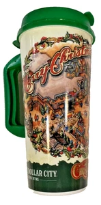 Silver Dollar City An Old Time Merry Christmas 20 Oz  Mug Cup Tumbler - Picture 1 of 2